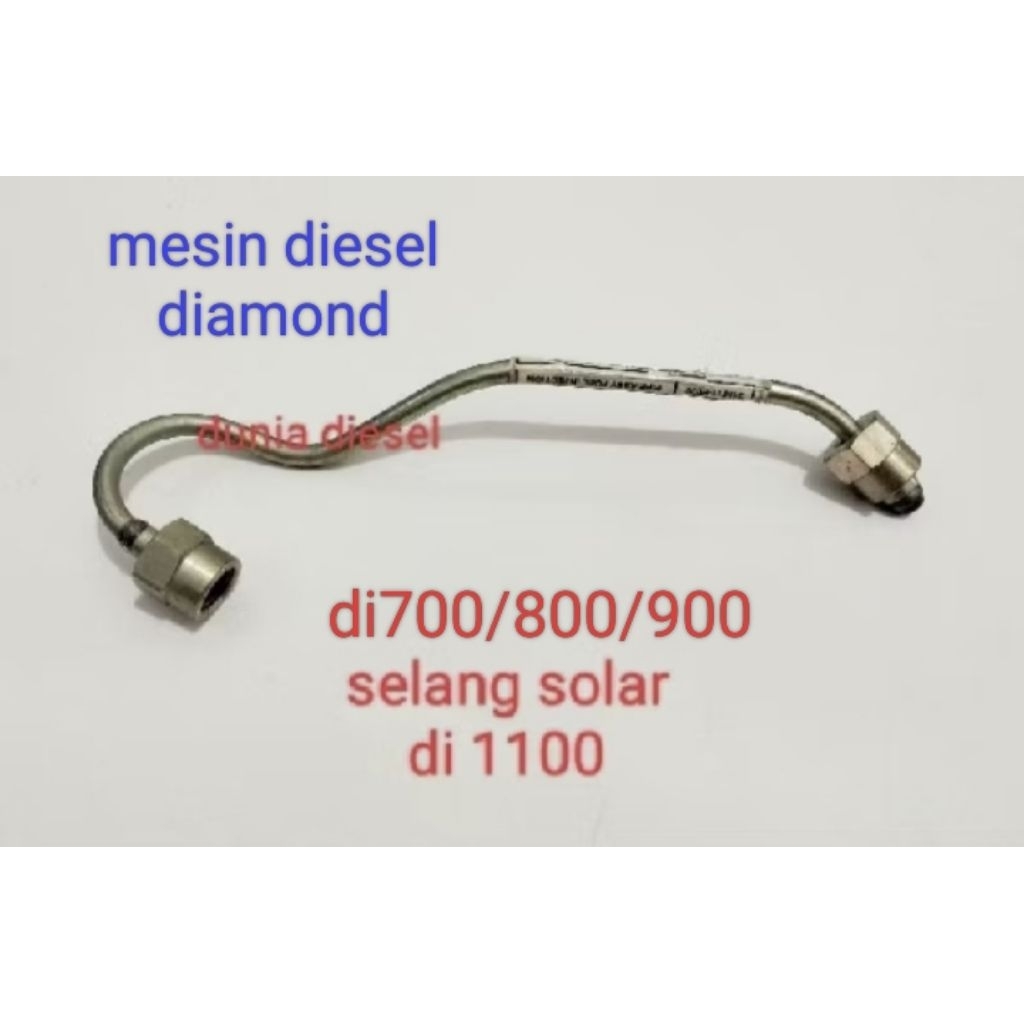 selang pipa solar Diamond di700 di800 di900 di1100  pipe fuel injection di1100 di800 di 700 di900 AS