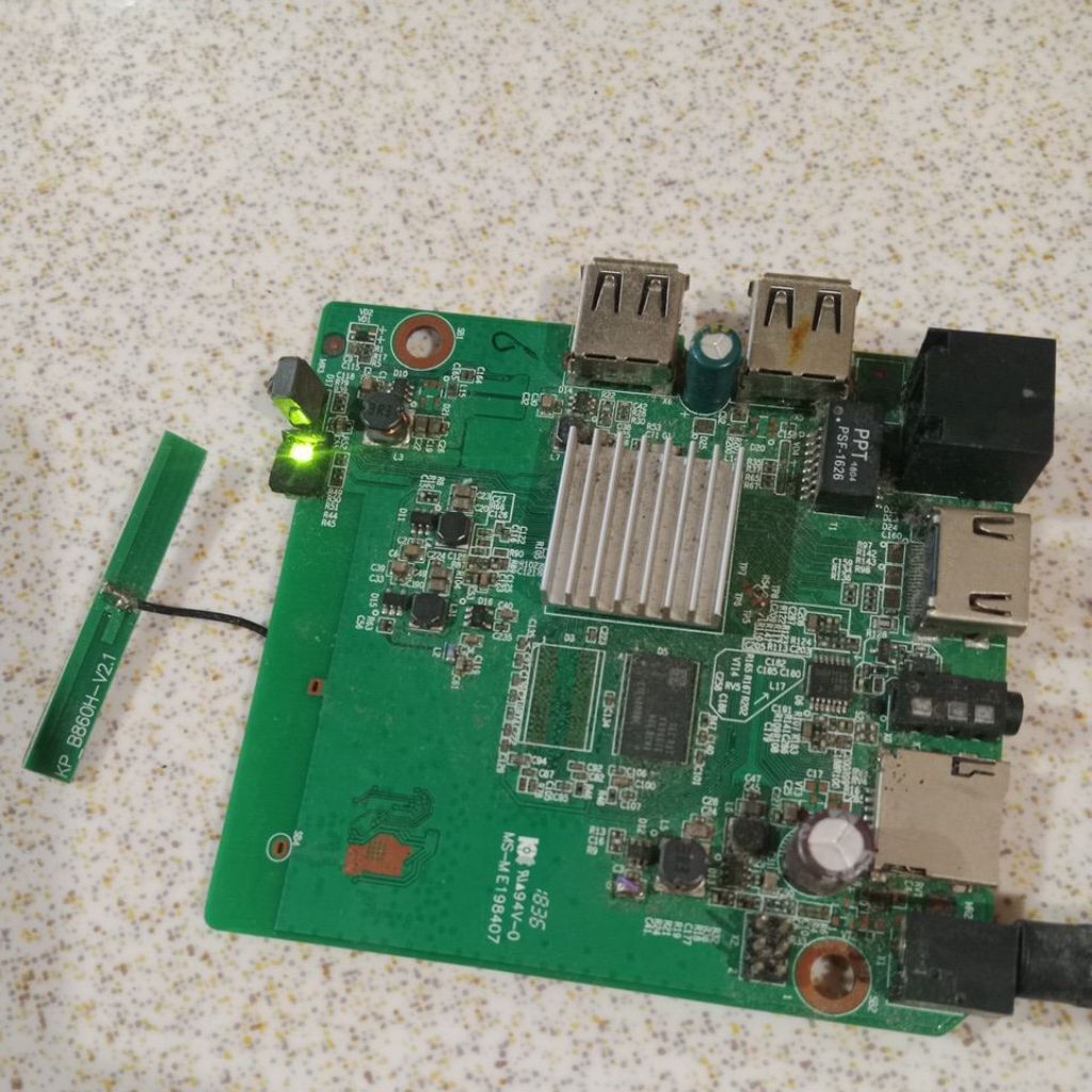 Mainboard Stb zte 860H bekas