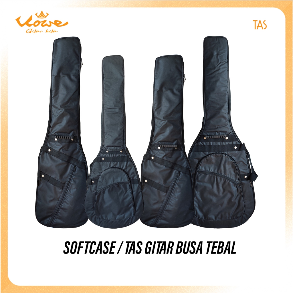 Softcase Bass Elektrik / Tas Bass Elektrik Spon Tebal