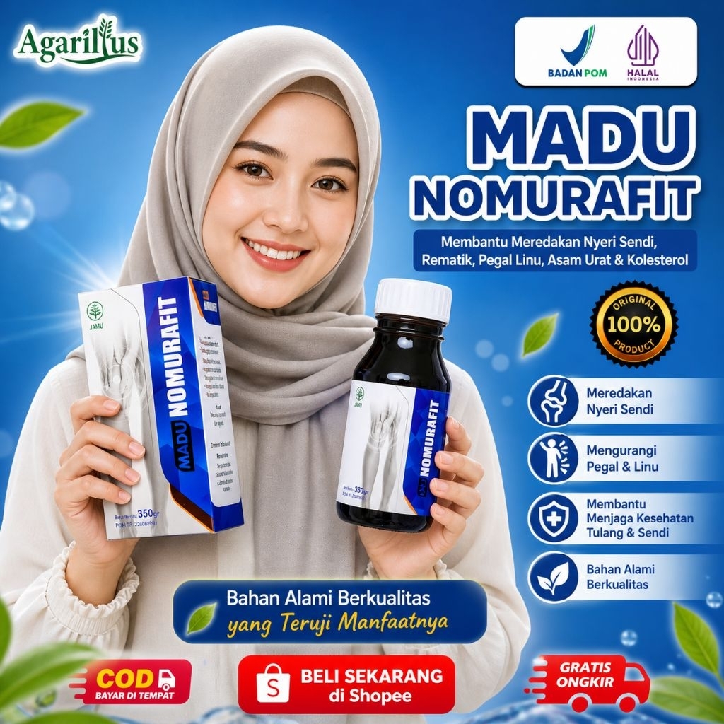 AGARILLUS MADU NOMURAFIT MADU ASAM URAT ORIGINAL