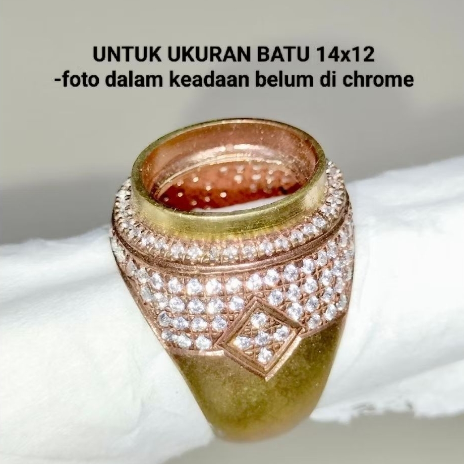 RING KUNSAR TERBARU MODEL PERAK MICROSETTING