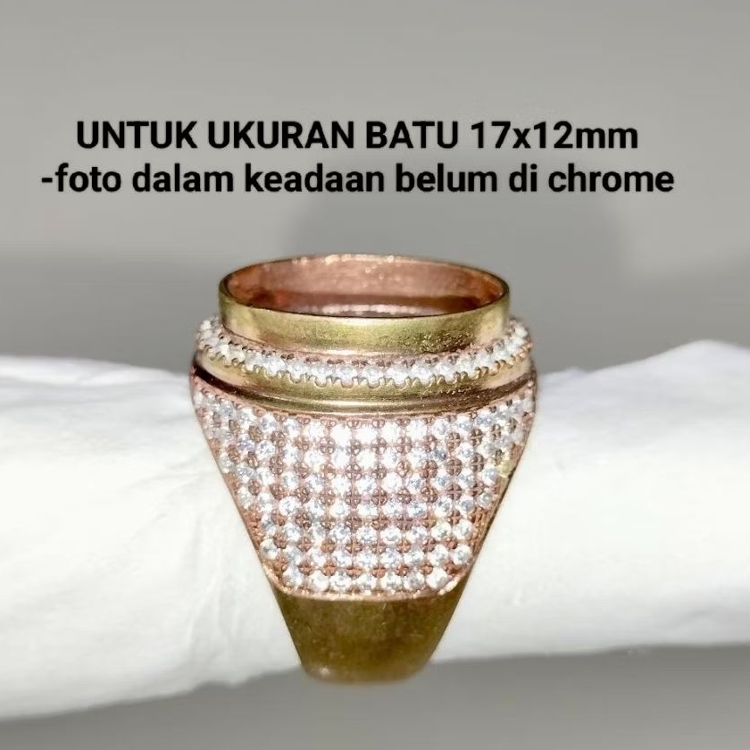 RING KUNSAR TERBARU MODEL PERAK MICROSETTING