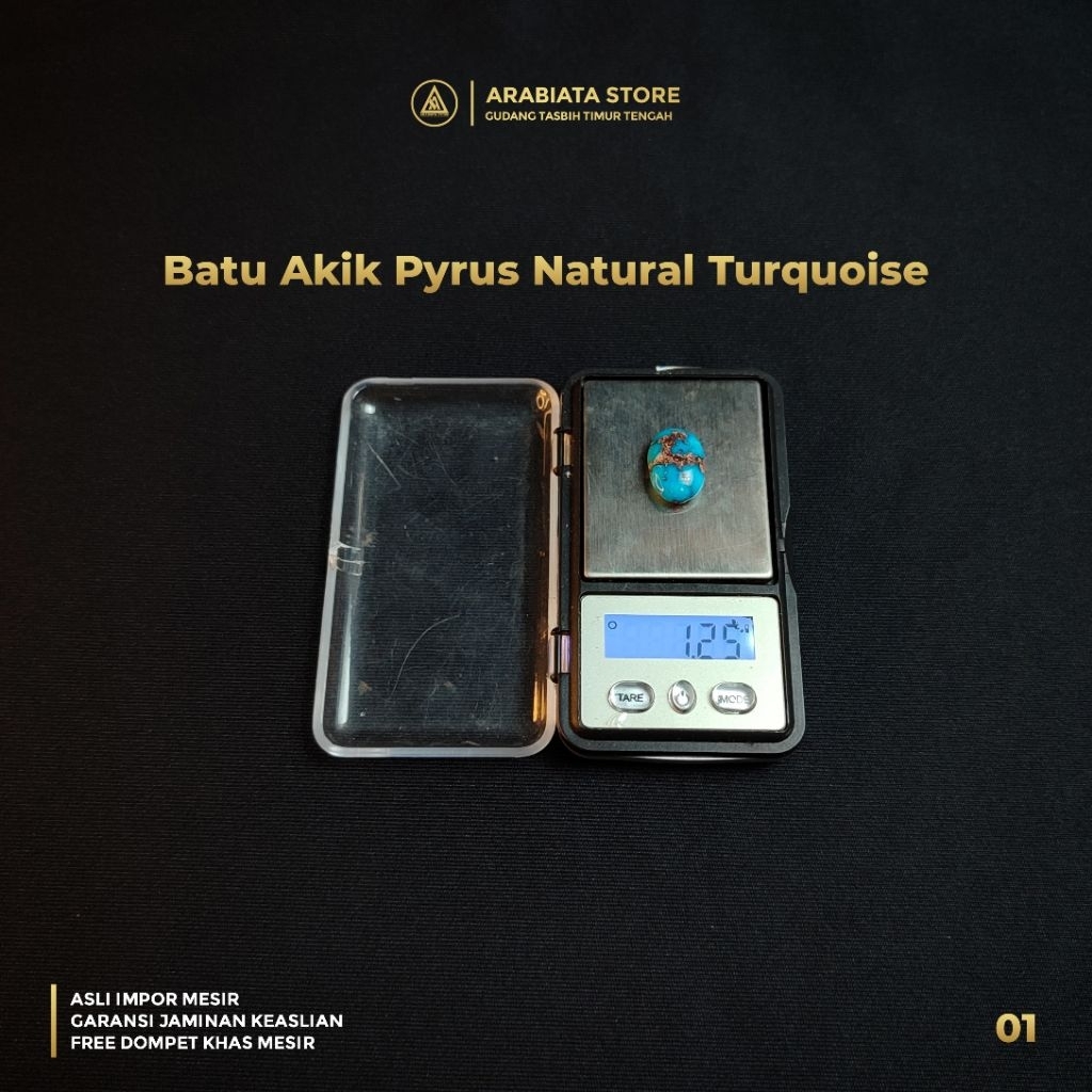 Batu Akik Pirus Gunung Sinai Mesir Asli Impor Mesir