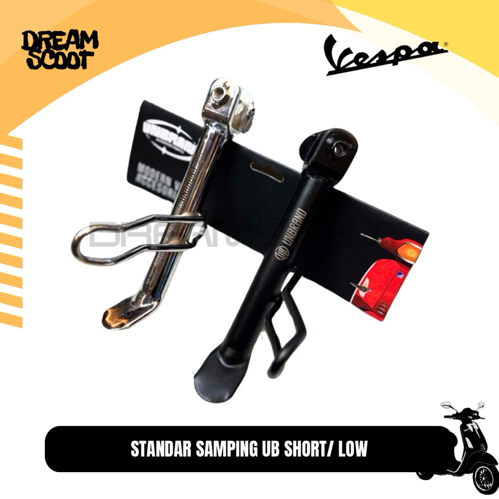Standar Samping UNBRAND Low Vespa Matic Vespa Sprint Vespa Primavera Standar Vespa S Vespa LX Standa