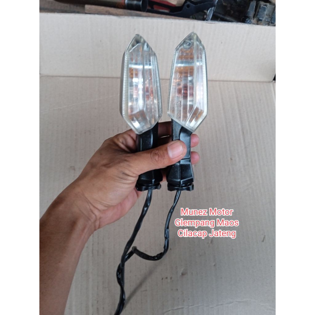Sein Ninja 250 Fi Original copotan Sepasang / Pnp sein ninja Mono z250sl