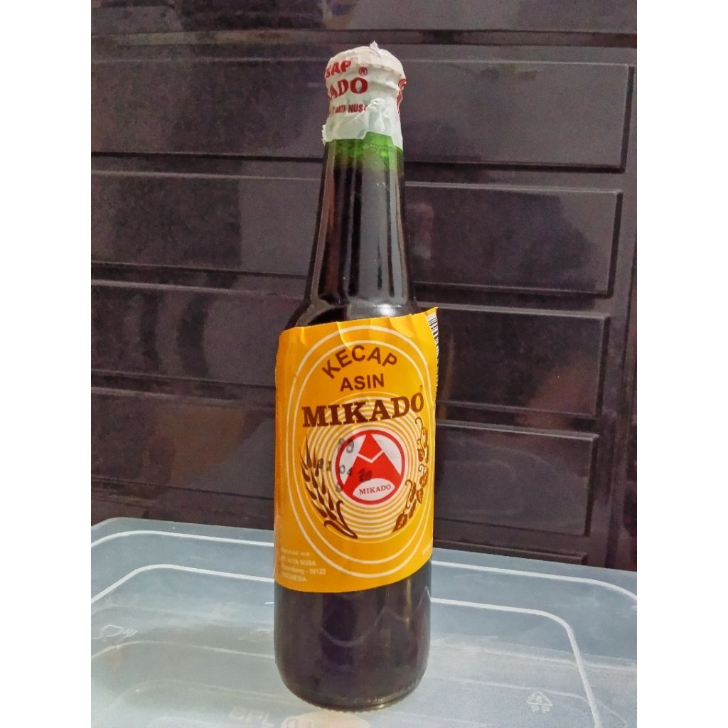 Mikado Kecap Asin Atom 275ml Botol