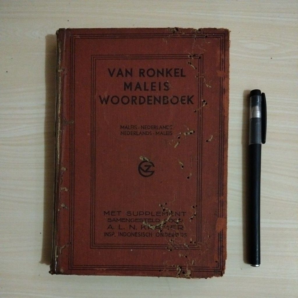 VAN RONKEL MALEIS WOORDENBOEK - PROF. DR PH. S. VAN RONKEL - S'GRAVENHAGE - 1946 - BATAVIA - Buku La
