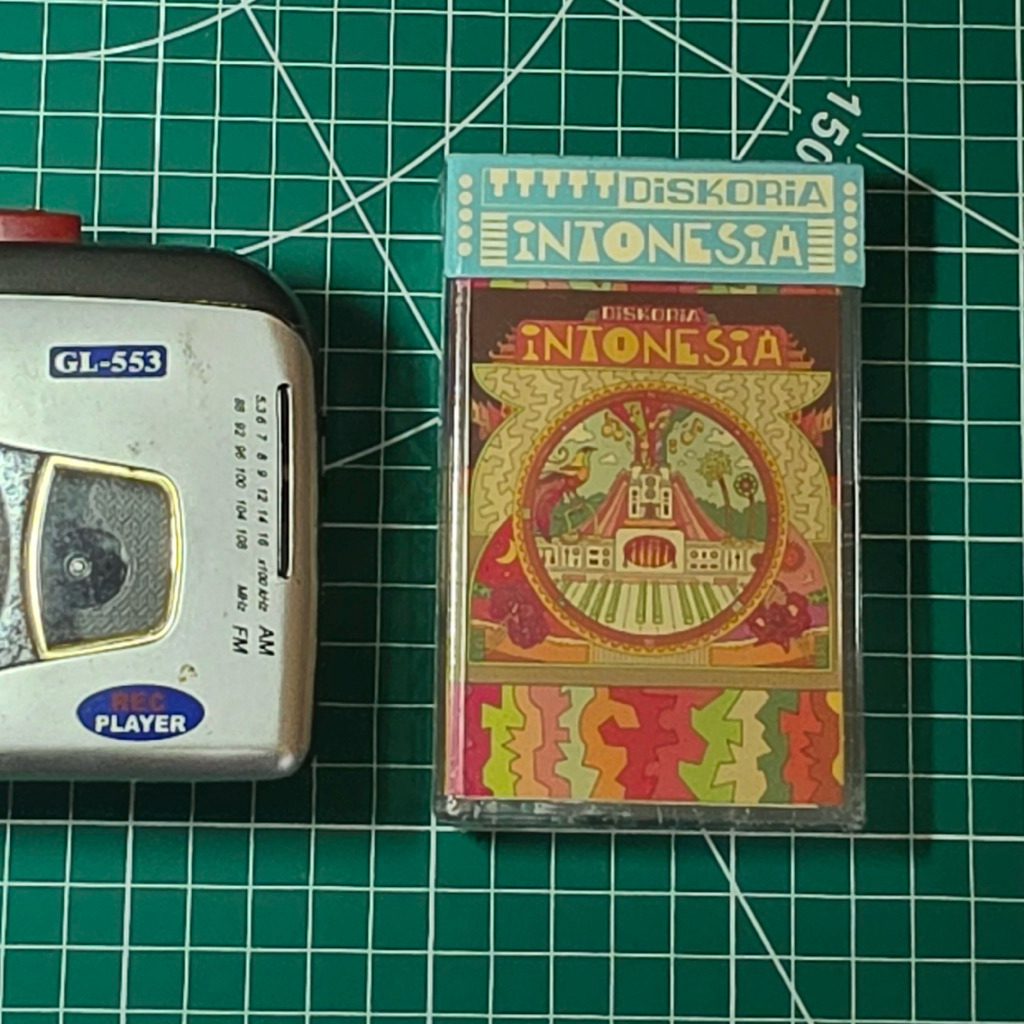 Kaset Diskoria - Intonesia (cangkang hijau)