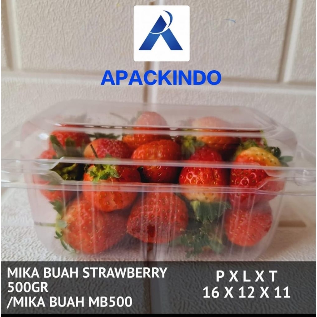 Mika Buah 500 Gram Sudah Ada Pengunci