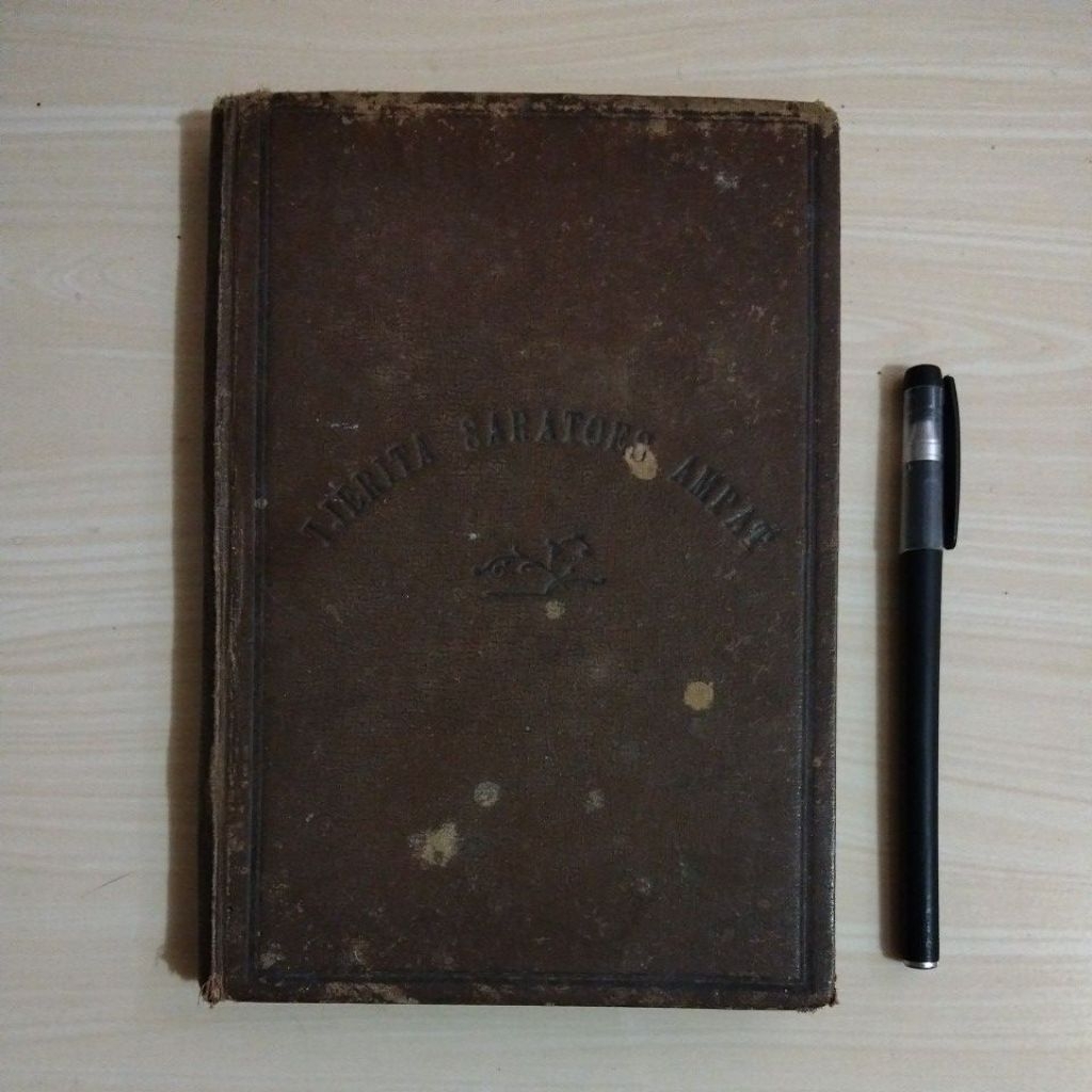 TJERITA SARATOES AMPAT DARI DALEM KITAB SOETJI - Buku Lawas Bekas Murah Original - B18