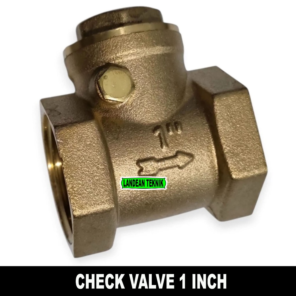 Check Valve Kuningan 1 Inch / Tabok Klep 1'' inch / Klep Tabok 1'' inch