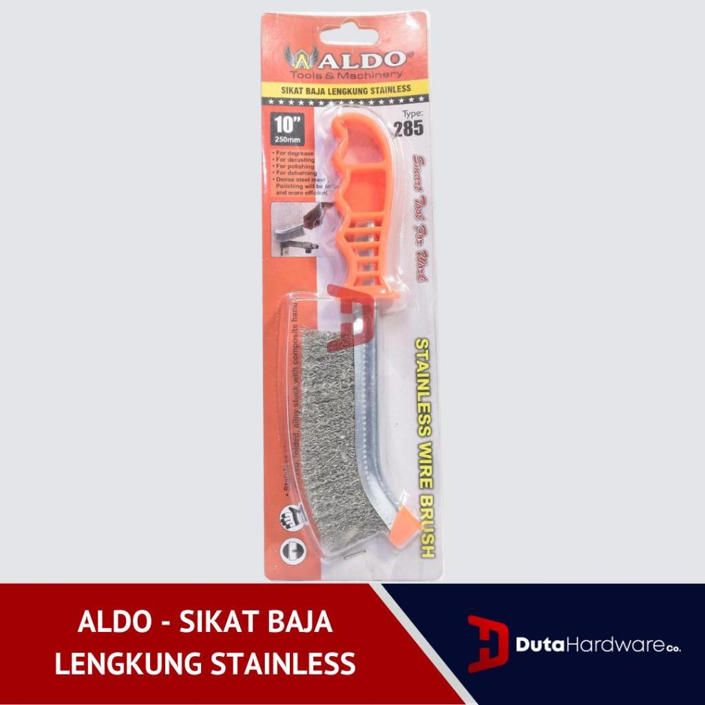 ALDO - SIKAT BAJA LENGKUNG STAINLESS