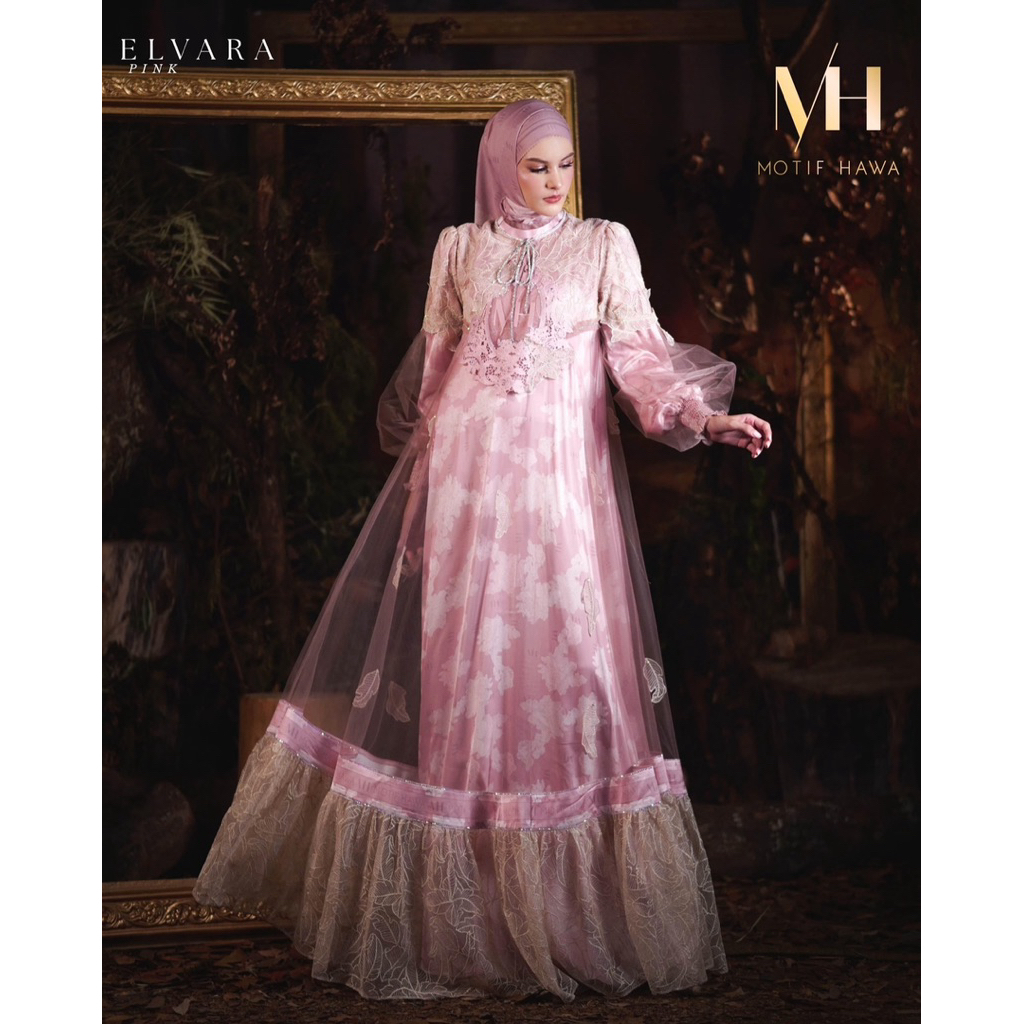 motifa hawa series elvara set Scarf flowy