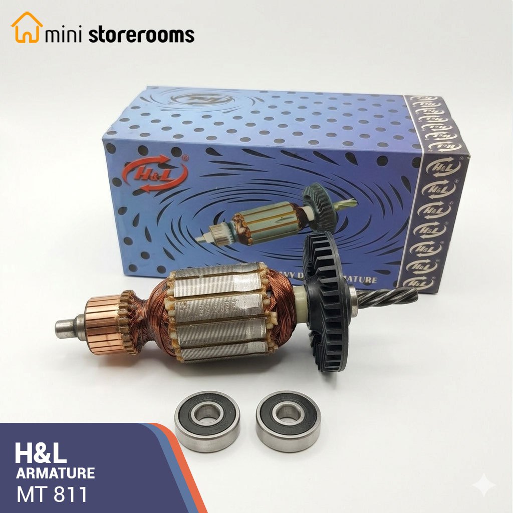 H&L MT811 Armature Angker Mesin Bor Tangan Listrik Impact 13mm Electric Hand Drill MT 811 For Maktec