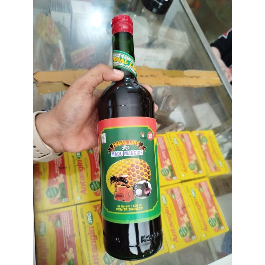Jamu Pegal Linu Cap Madu Manggis (free packing kardus + bublewrap)