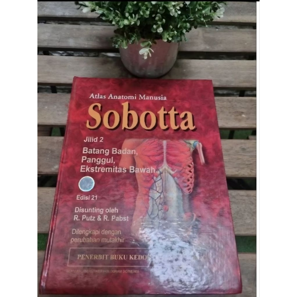 Sobotta Atlas Anatomi Manusia Edisi 21 Jilid 1 dan 2  Original 100%