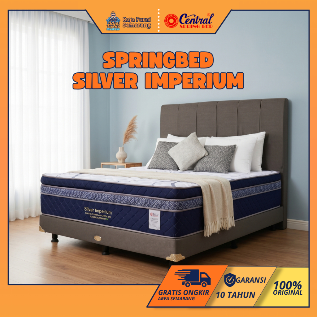 CENTRAL SPRING BED SILVER IMPERIUM POCKET SPRING