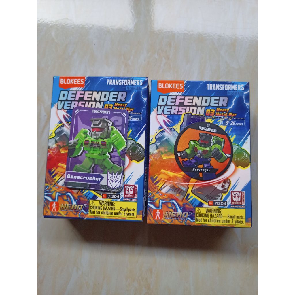 Blokees Devastator Robot