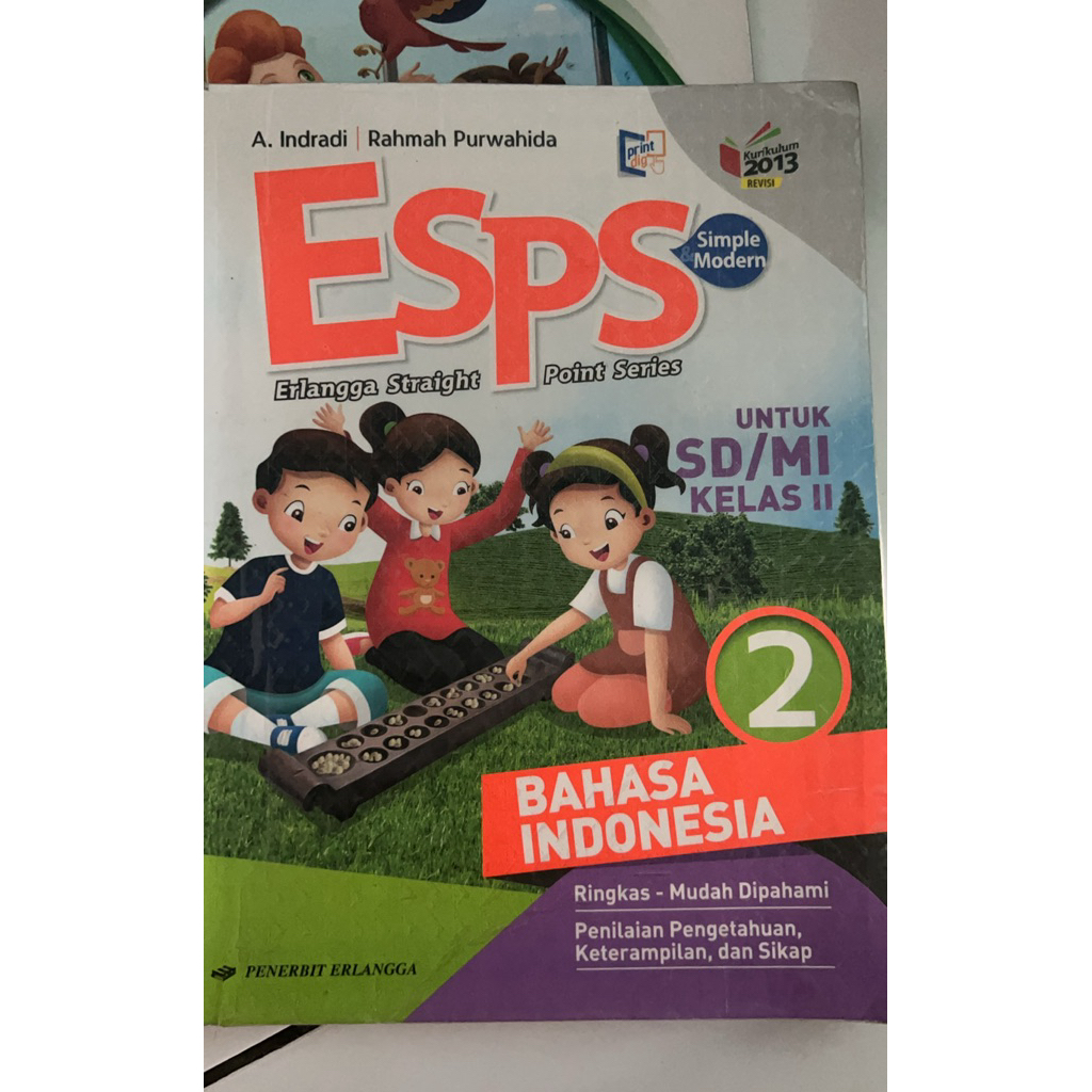 BUKU ESPS Bahasa Indonesia 2 SD