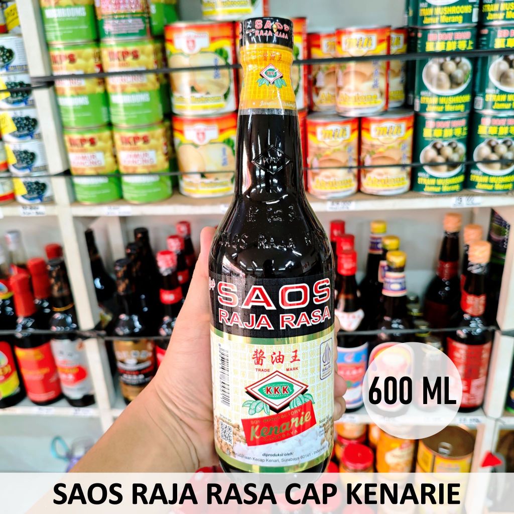 Saos Raja Rasa Cap Kenarie 600ml / Kecap KKK Halal