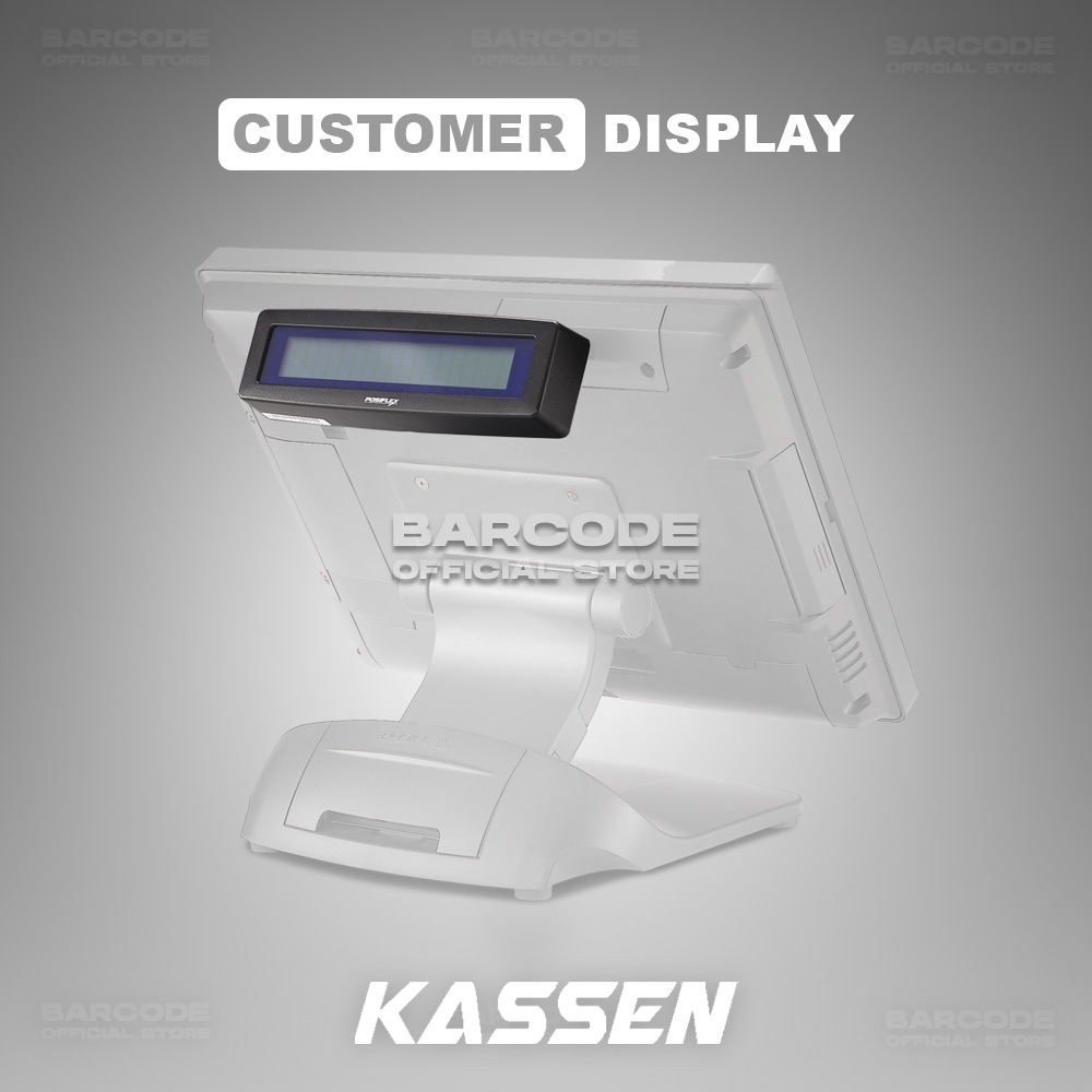 Posiflex PD-350UE Customer Line Display LCD Layar Kasir POS System