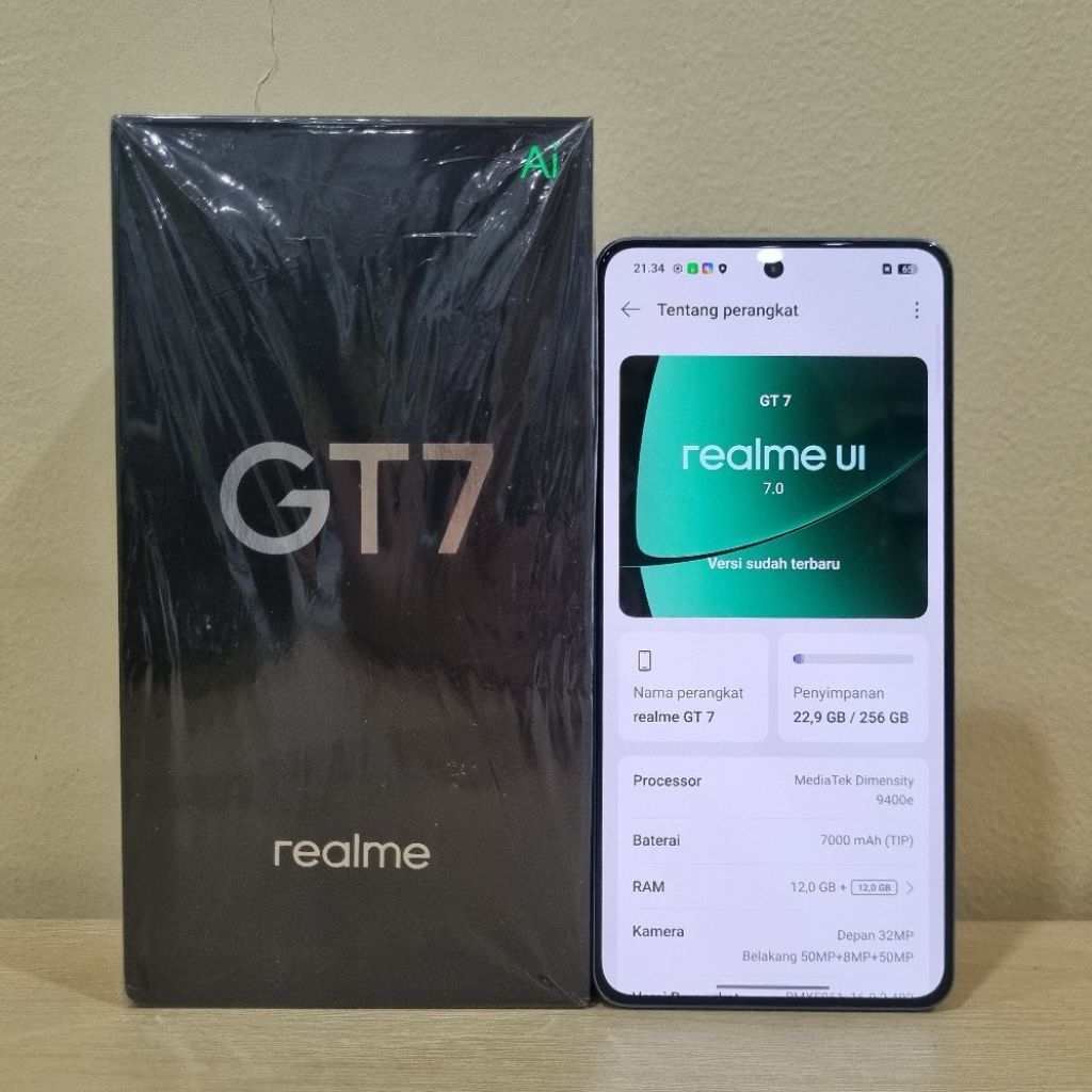 Handphone Realme GT 7 Ram 12 256GB