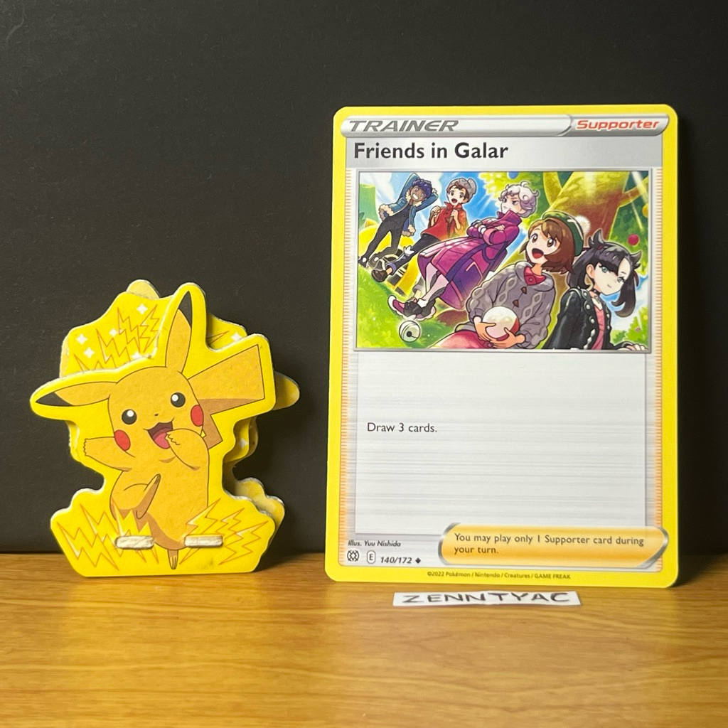 Friends In Galar 140/172 Brilliant Stars, Kartu Pokemon TCG English