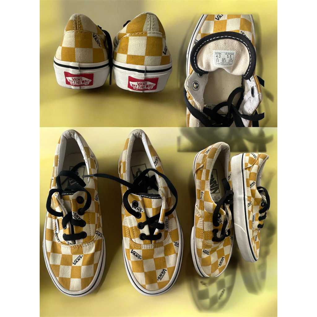Vans kuning catur #vans#second#sneakers#slipon
