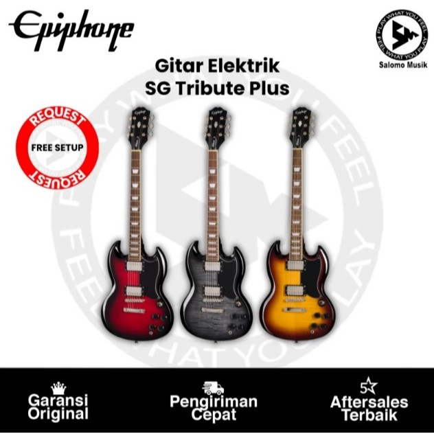 Gitar Elektrik Epiphone SG Tribute Plus Original