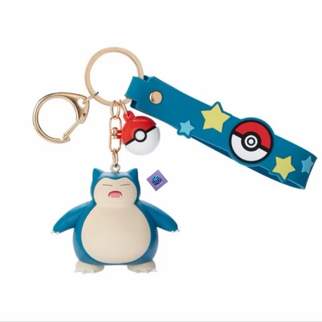Funism X Pokemon Snorlax Keychain. Brand New, ada Tag tapi tagnya sedikit kerut.