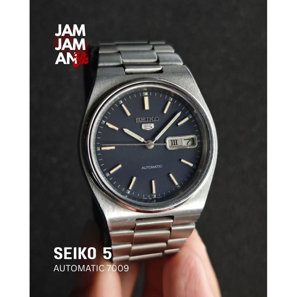 Seiko 5 Automatic 7009 Deep Blue Dial