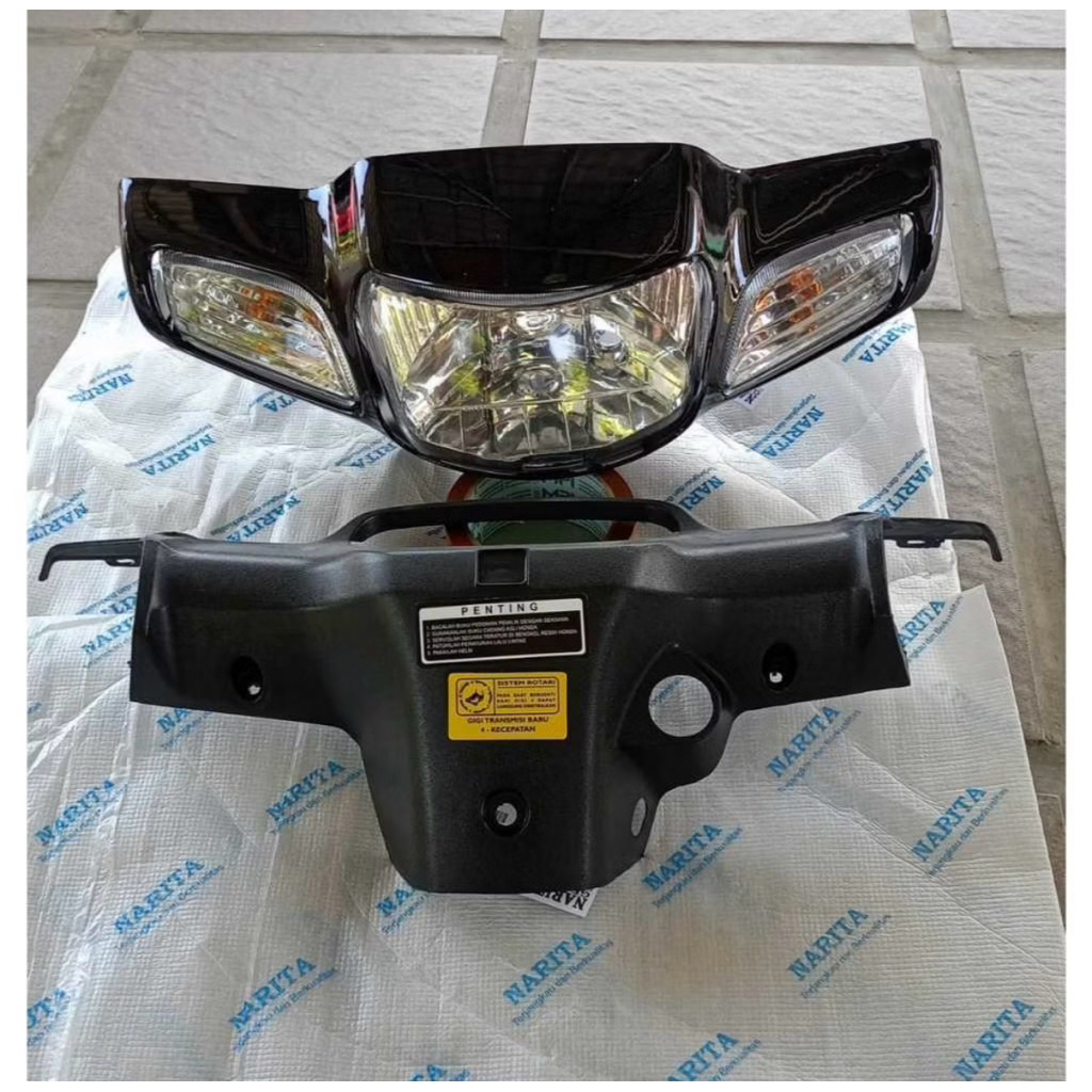 Batok depan legenda 2 sama reflektor 1set berkualitas