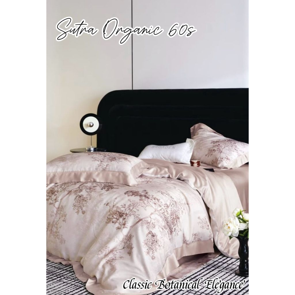 Sprei Set Sutra Organic 60s / Sprei Sutra Silk Serat Bamboo / Sprai Sutra Kingkoil / Sprei kingsize 