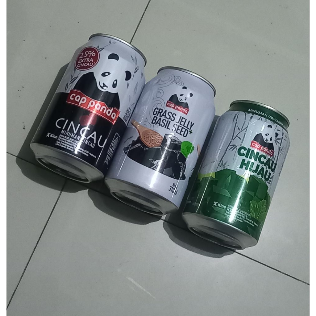 Cap panda cincau panda 310ml kaleng