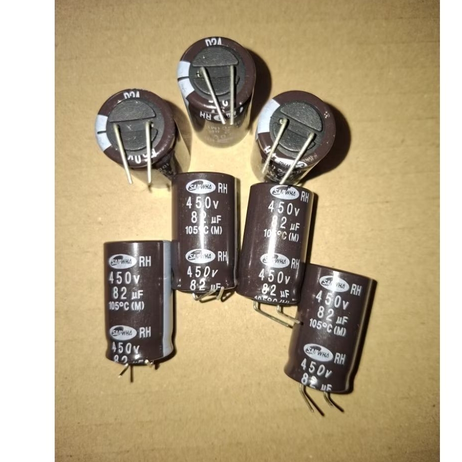 ELCO ELKO 450V 82UF Elko 82uf 450v SAMWA