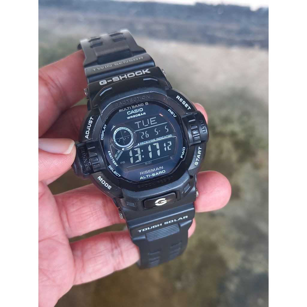 gshock g-shock riseman gw9200bwj gw-9200bwj gw9200 original