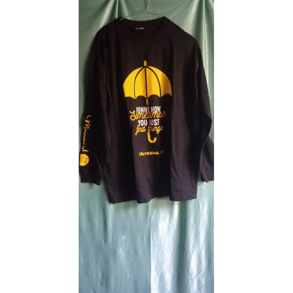serba 10 ribu kaos lengan panjang combed 24s  pl