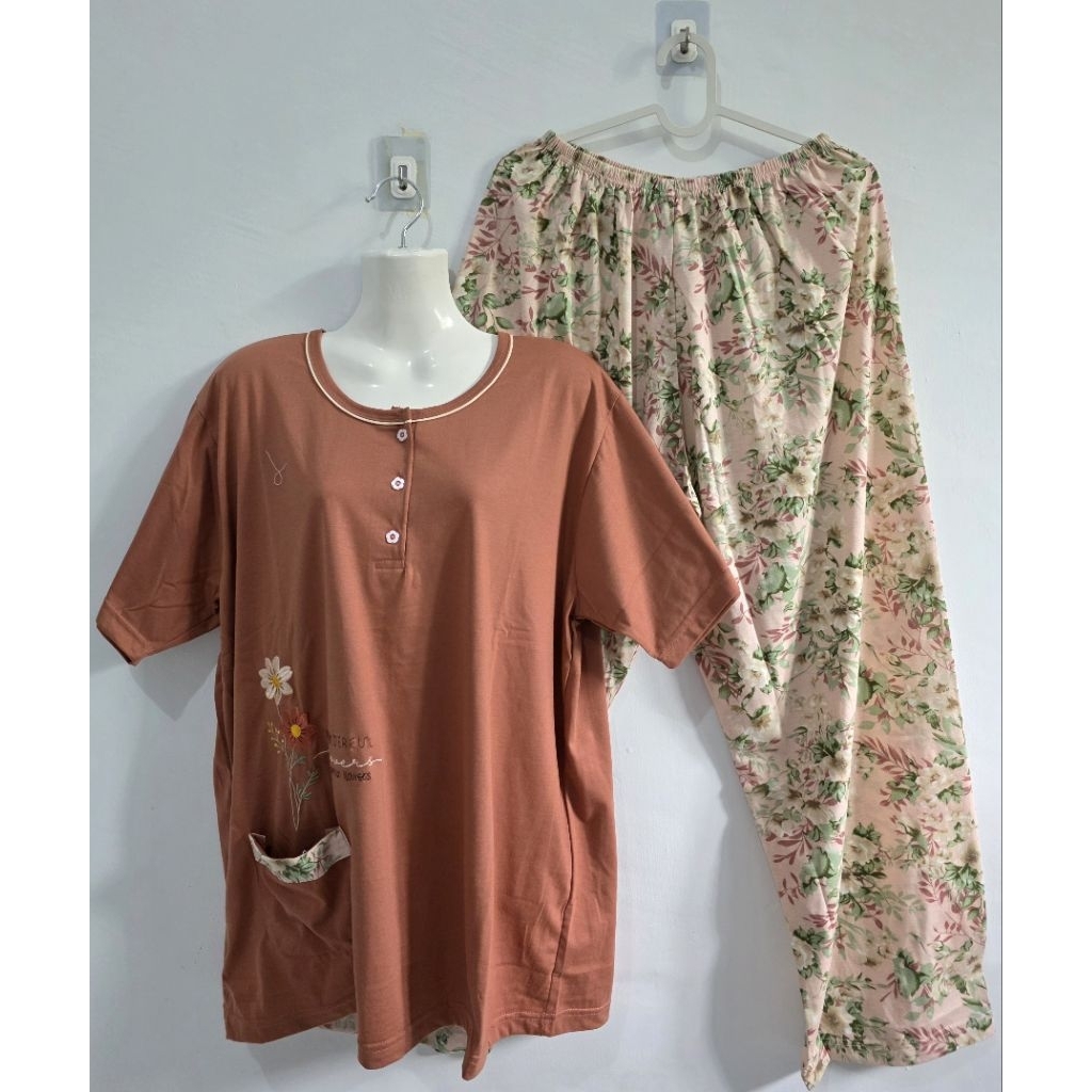 Baju Tidur Anne Claire Jumbo 2L Celana Panjang CP / Piyama Anne Claire Celana Panjang Jumbo 2L