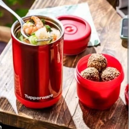 tupperware baru stacking thermal 475ml