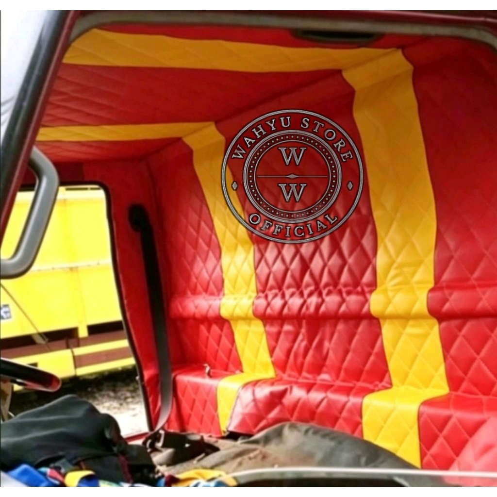 Cover Lapis Plafon Atas Dan Lapis Dinding Kabin Mobil Truk/Canter/Ragasa/Dyna/Dutro/Umplung/Elf Giga