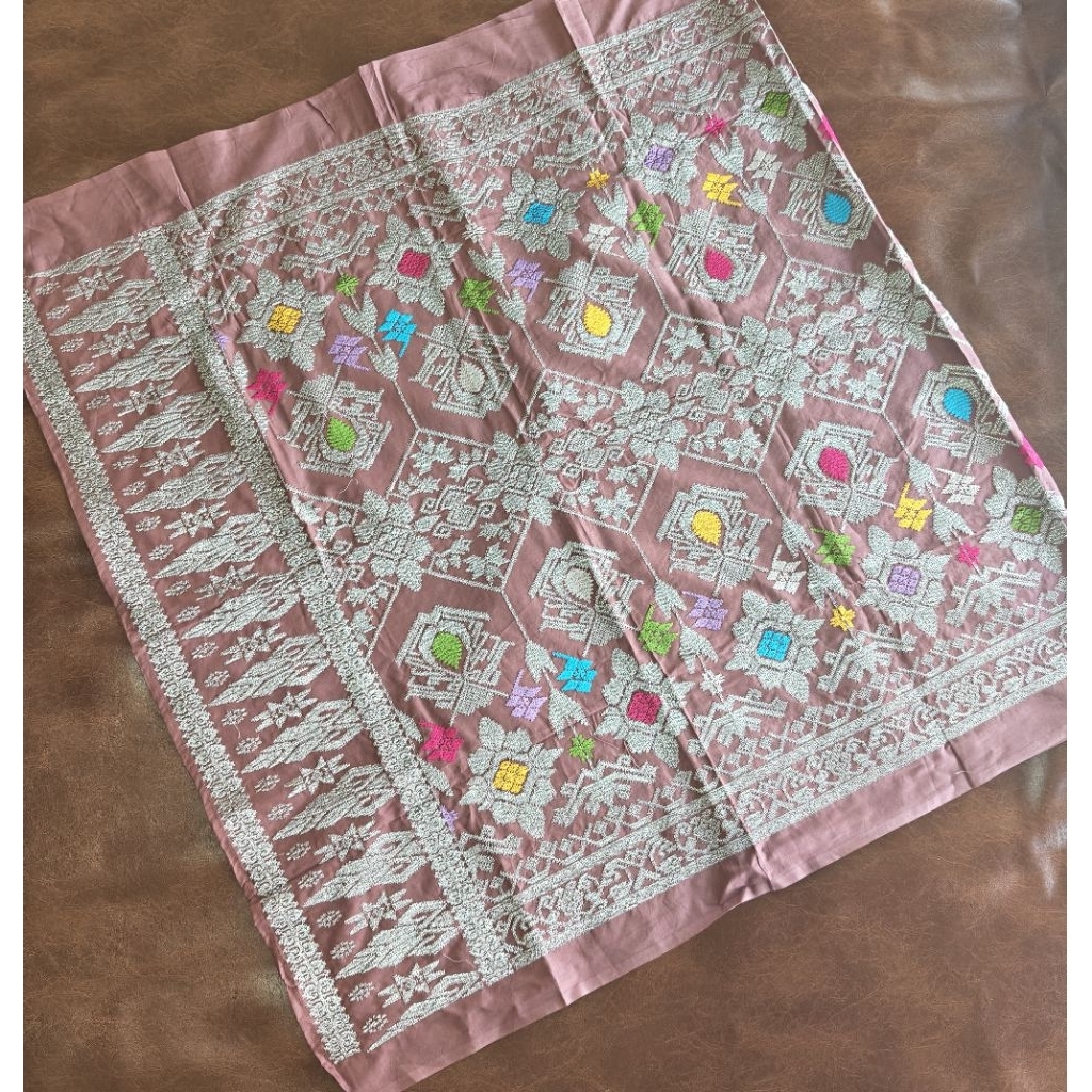 Kamen Bali Songket  Bordir Lembaran Premium