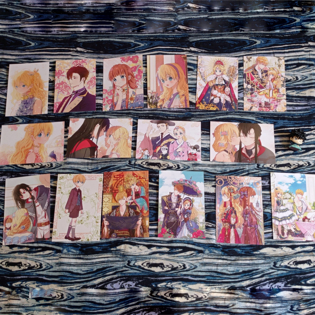 [READY STOK ORI] Official Postcard Merch Manhwa Suddenly I Became a Princess / Who Made Me a Princes