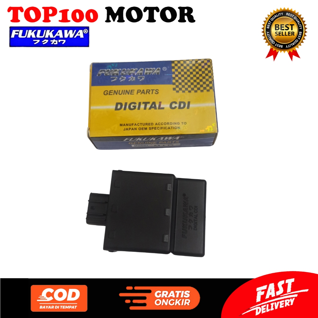 FUKUKAWA CDI DIGITAL MIO ECU RACING MIKRO KOMPUTER NO LIMIT