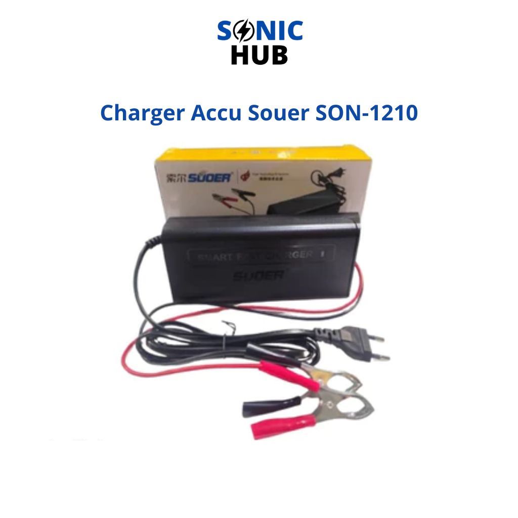Charger Accu Cas Aki Smart Fast Charger Souer SON-1210 10A
