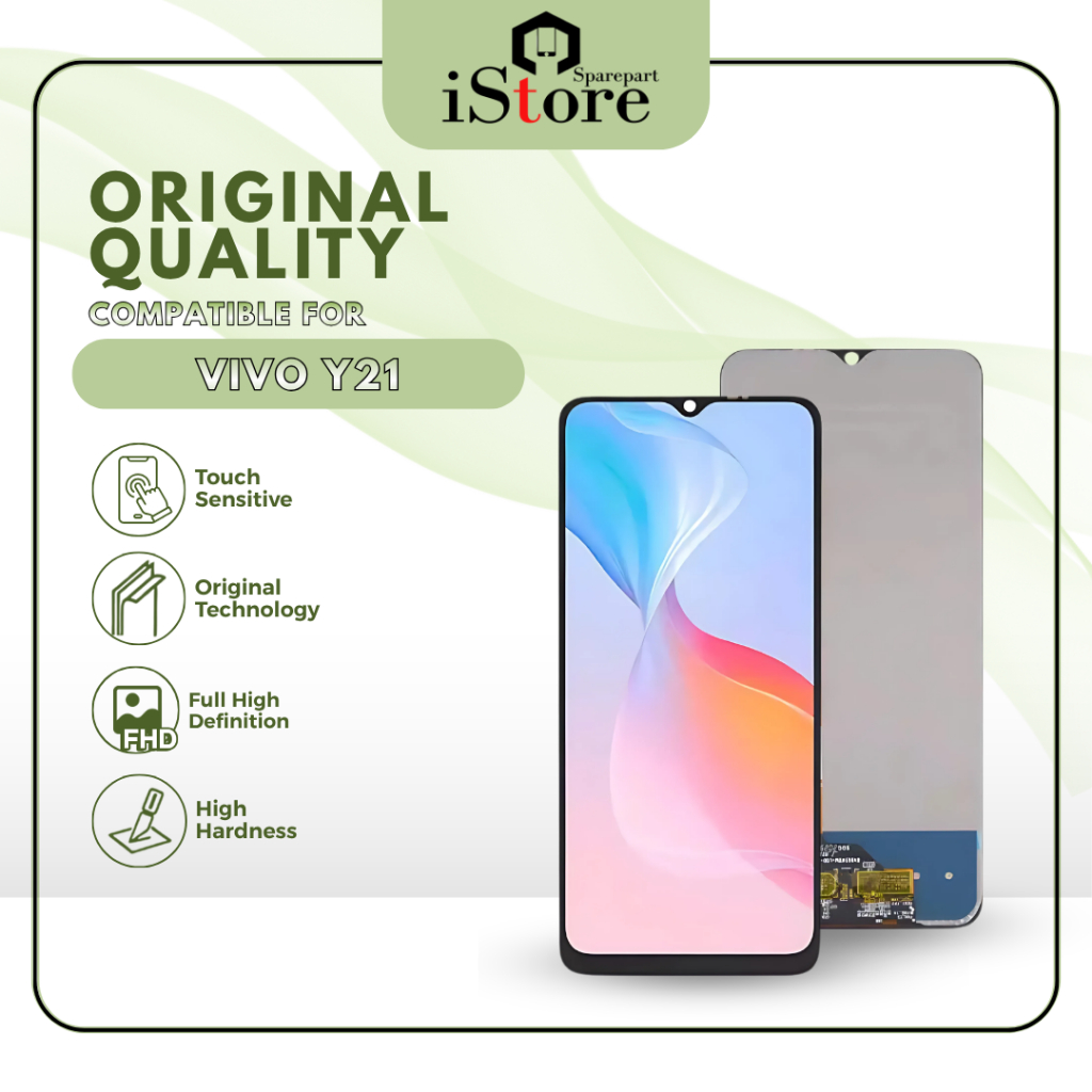 iStore Lcd Vivo Y21 Y21S Y16 Y21A Y21T Y02S Original HFIX