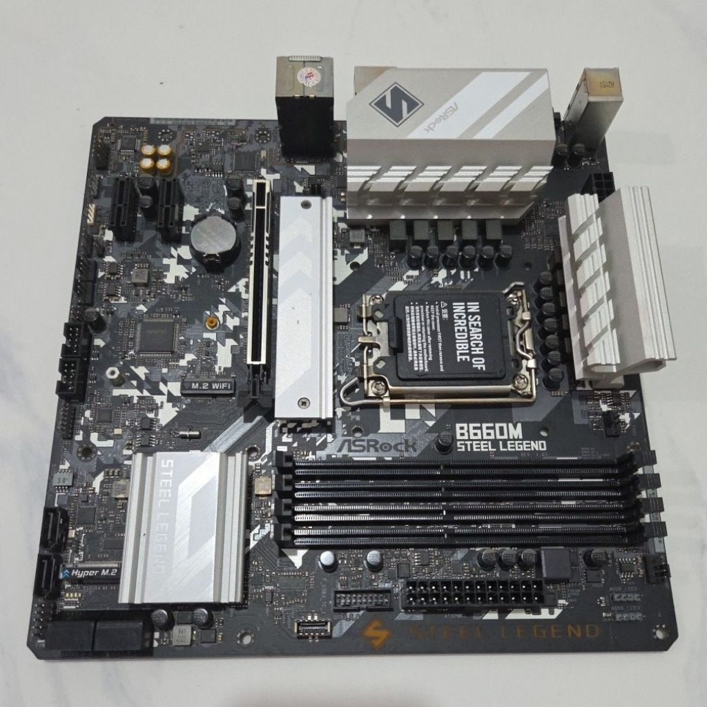MOTHERBOARD ASROCK B660M STEEL LEGEND