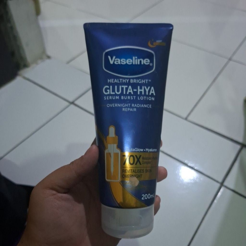 vaseline gluta gya overnight