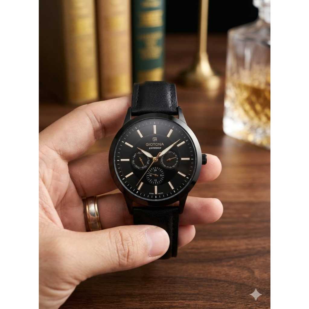 Jam Tangan Giotona GT-7058M Sapphire Glass - Keramik Mewah dengan Kaca Safir