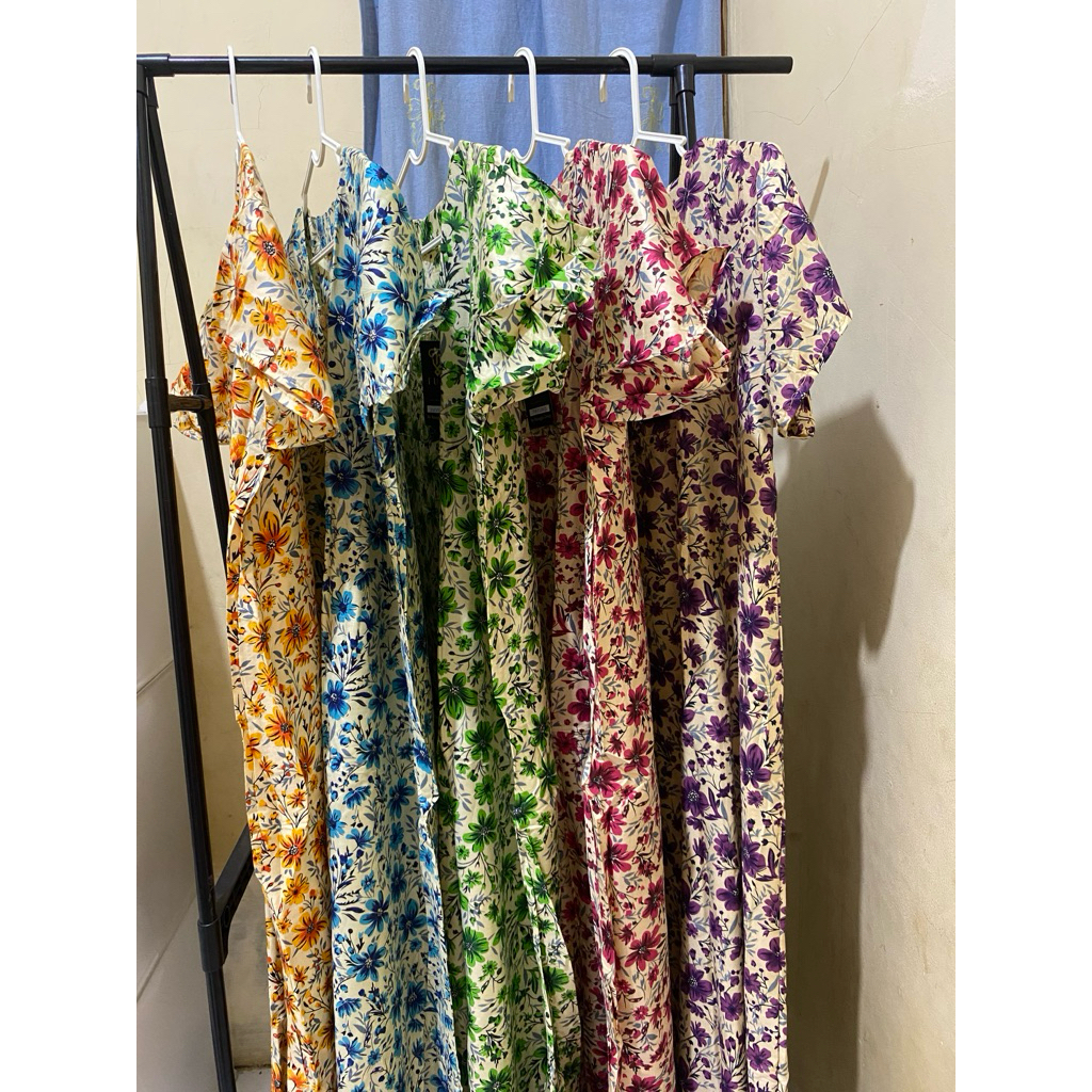 Daster Fuji motif bunga