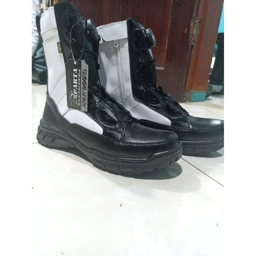 SEPATU PDL PROVOST TNI 039 SPARTA TALI PUTAR